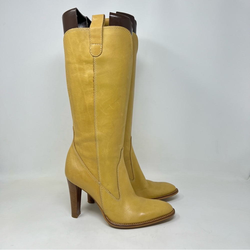 BCBGirls Tall Leather Boots Size 6B